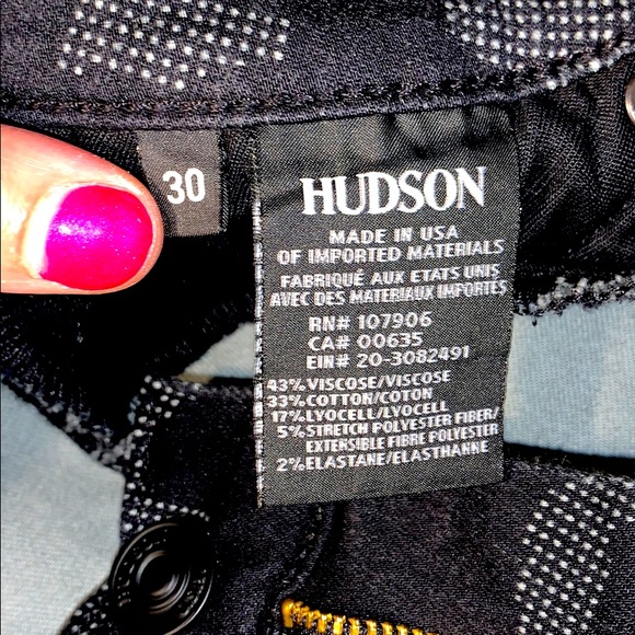 Hudson Nico Midrise Super skinny size 30 jeans - Picture 3 of 5